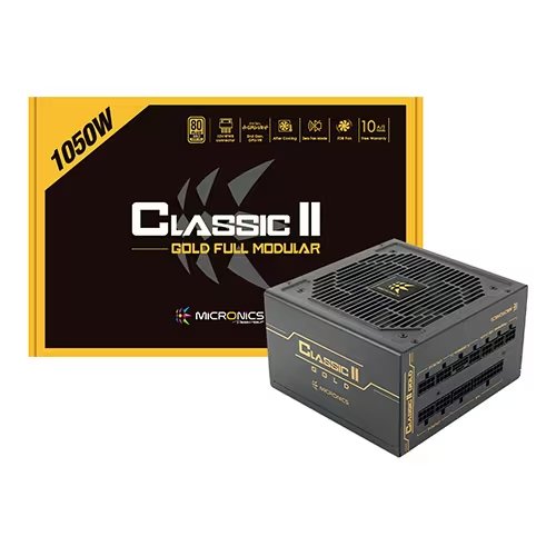 Micronics Classic II 1050W 80PLUS GOLD 230V EU Full Modular