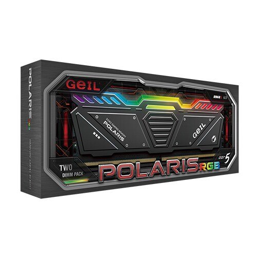 GeIL DDR5-5200 CL34 POLARIS RGB Gray Package (32GB(16Gx2))
