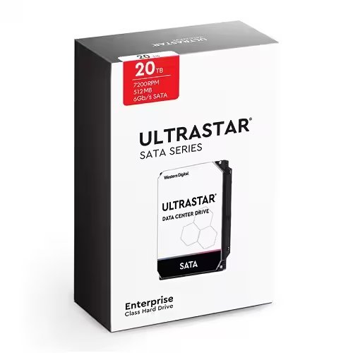 Western Digital WD Ultrastar DC HC560 Package 7200/512M WUH722020ALE6L4 (20TB)