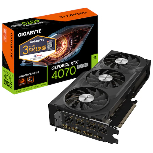 GIGABYTE GeForce RTX 4070 SUPER WINDFORCE OC D6X 12GB PC Direct